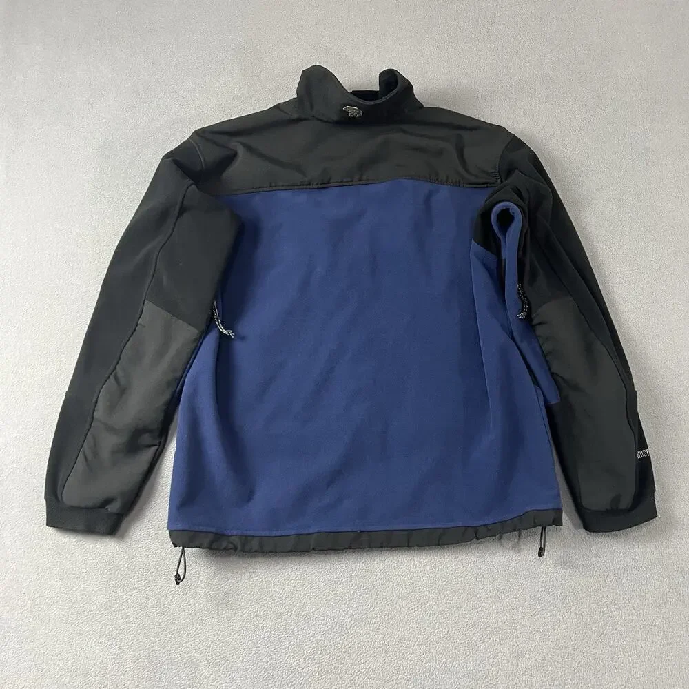 Mountain Hardwear Jacket Mens Large Blue Windstopper Full Zip Fleece Outdoor